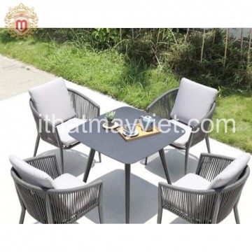 Bàn Ghế Mây Tre Cafe BGCF48